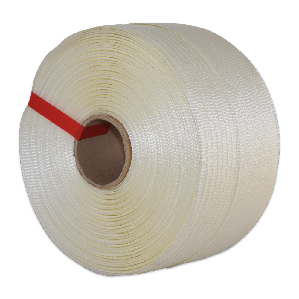 polyester strapping, cross woven 