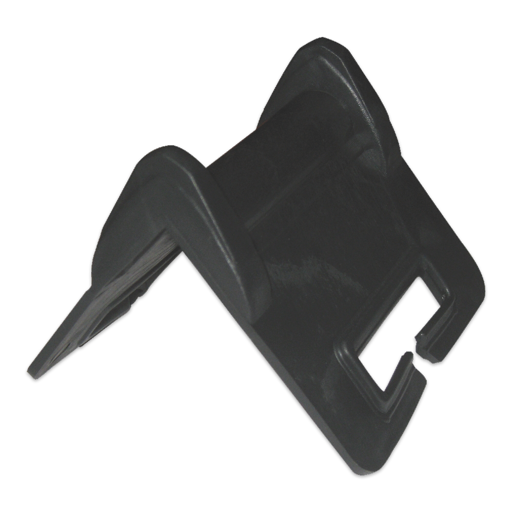 plastic edge protection bracket black 